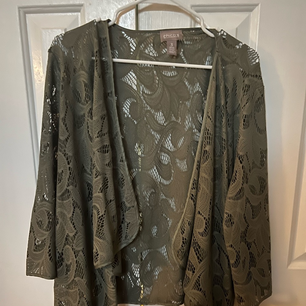 Sheer throw over